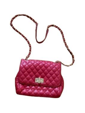 Forever 21 Red Purse Sling Crossbody Bag EUC. Pre-loved‎ In Good Condition.
